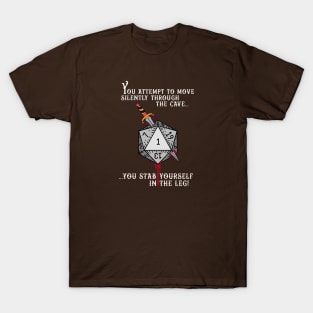 Dark Caves and Bad Dice T-Shirt